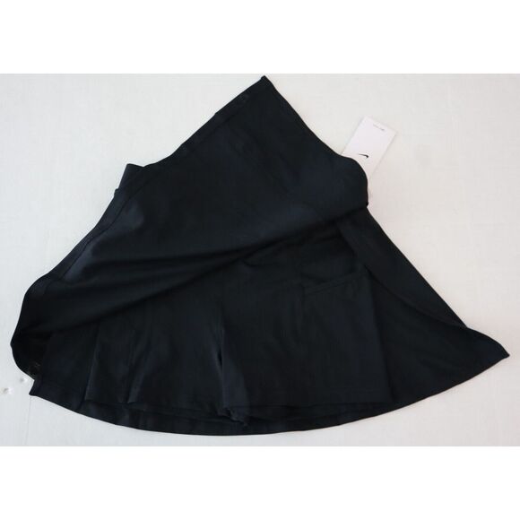 Nike Pro FB5685-010 Women's Sz M Black Dri-FIT High-Waisted 3" Skort w/Pockets - Picture 5 of 12